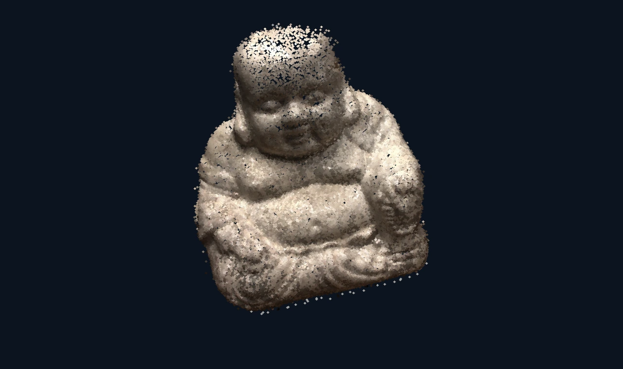 Point-cloud preview